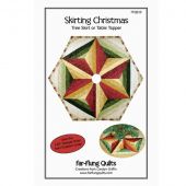 Skirting Christmas Tree Skirt or Table Topper Pattern