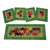 Twist It Table Runner and Placemats Quilt Pattern