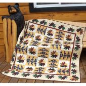 Maple Leaves & Canada Geese Quilt Pattern