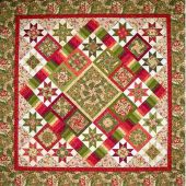 Keyboard Kaleidoscope Quilt Pattern