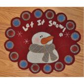 Let It Snow Pennyrug Quilt Pattern