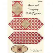 Santa and Company Table Runner Quilt Pattern