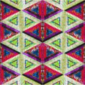 BUILDING BLOCKS-TRIANGLE LOG CABIN PATTERN*