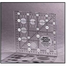 CREATIVE GRID RULER 4.5" SQUARE