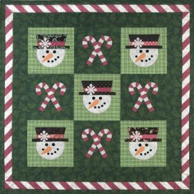 Mr. Snowman Quilt Pattern*