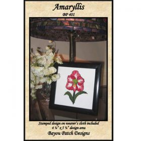 Amaryllis Punch Needle Pattern