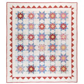 Red Daisies Quilt Pattern*