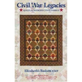 Elizabeth's Baskets Civil War Legacies Quilt Pattern