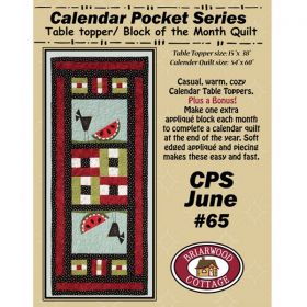 Calendar Pocket Series - June Pattern