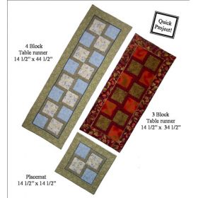 MAKE IT ANYTIME TABLE RUNNER & PLACEMATS