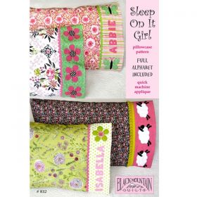Sleep On It Girl Pillowcase Pattern*