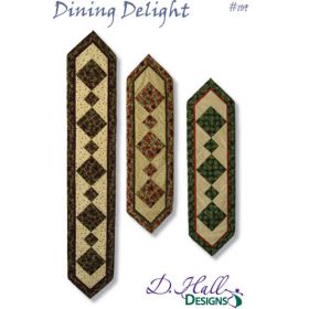 Dining Delight Table Runner Quilt Pattern