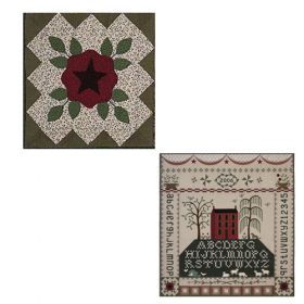 PASTORAL SAMPLER-ROSE CORNER BLOCKS