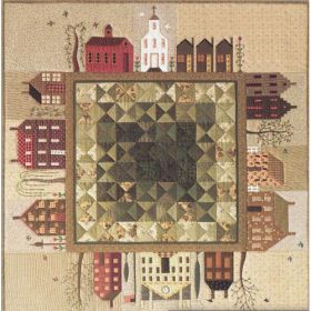 QUILTED VILLAGE  QUILT PATTERN (SET OF 12)