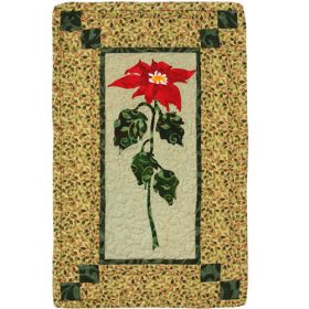 PEACEFUL POINSETTIA QUILT PATTERN