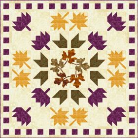 Leaf What May Quilt Pattern