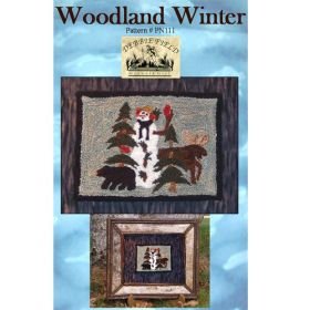 WOODLAND WINTER NEEDLE PUNCH PATTERN*