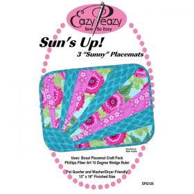 Sun's Up! Placemats Pattern