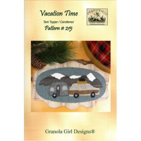 Vacation Time Wool Tank Topper/Candlemat Quilt Pattern