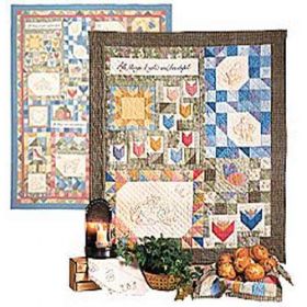 BLESSINGS-ALL THINGS BRIGHT & BEAUTIFUL QUILT BOOK