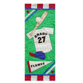 ALL STAR BASEBALL QUILT PATTERN