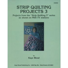 STRIP QUILTING PROJECTS 3 QUILT PATTERN BOOK*