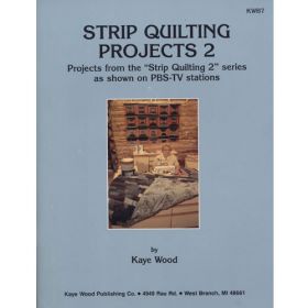 STRIP QUILTING PROJECTS 2 QUILT PATTERN BOOK*