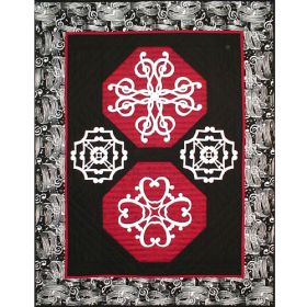 CLEF NOTES QUILT PATTERN