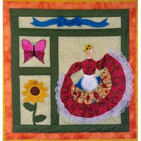 KRISTYNA TERESA FOLKLORICO DANCER QUILT PATTERN*