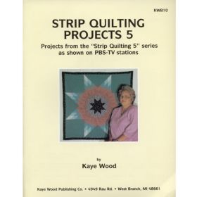 STRIP QUILTING PROJECTS 5 QUILT PATTERN BOOK*