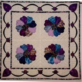 Dresden at Heart Wall Quilt Pattern