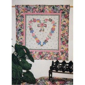 Heart in Bloom Wall Quilt Pattern