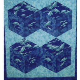 DIAMONDS IN MOTION QUILT PATTERN*