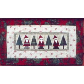 SANTA IN THE PINES PATTERN