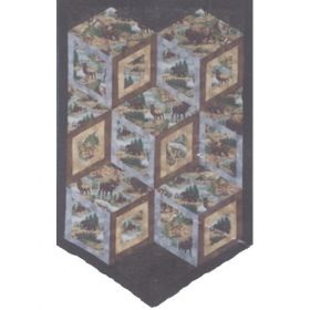 DIAMONDS OF YELLOWSTONE QUILT PATTERN*