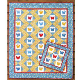 BUTTERFLY WALL/CRIB QUILT PATTERN