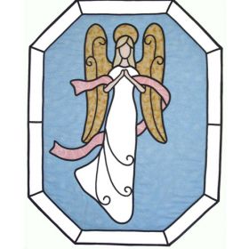 STAINED GLASS ANGEL