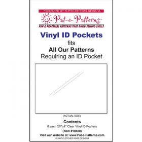 Clear Vinyl ID Pockets