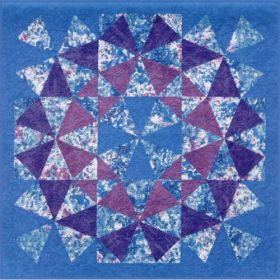 COLLIDE-O-SCOPE QUILT PATTERN