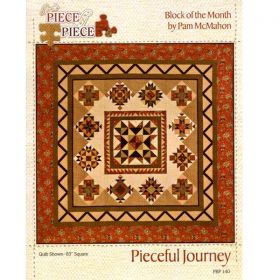 Pieceful Journey Block of The Month Pattern
