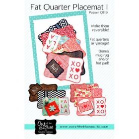 Fat Quarter Placemat I Quilt Pattern