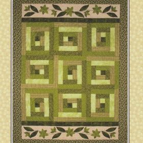 Going Green in the Cabin Quilt Pattern
