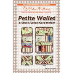 Petite Wallet & Check/Credit Holder Pattern