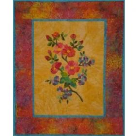 Beautiful Blossoms Applique Pattern