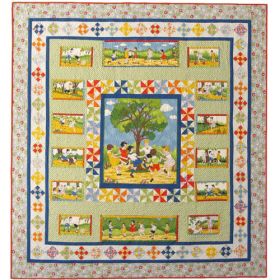 FRIENDS AT PLAY QUILT PATTERN