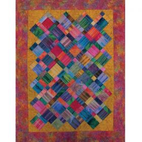 Charmed Nines on Point Quilt Pattern