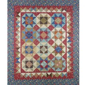 Charming Turnover Stars Quilt Pattern