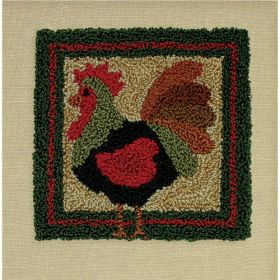 ROOSTER PUNCHNEEDLEPATTERN