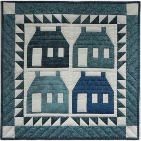 Houses Wall Quilt Pattern