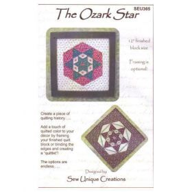 QUILTLET - THE OZARK STAR QUILT PATTERN